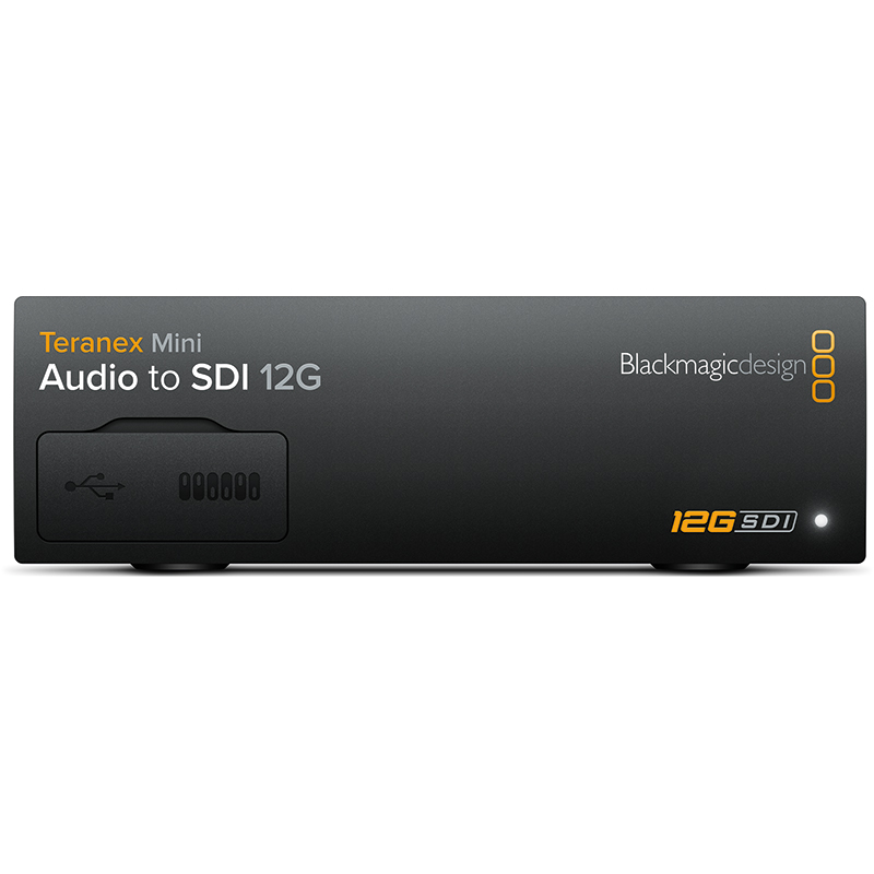 Blackmagic Teranex Mini - Audio to SDI 12G
