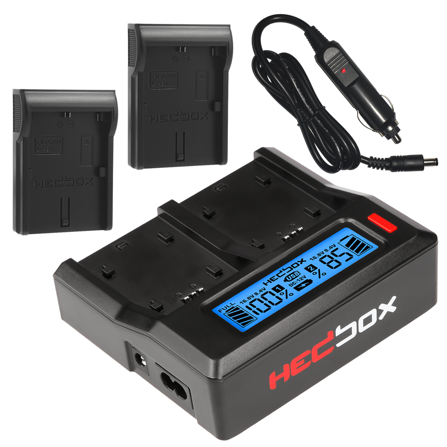 Hedbox RP-DC50-DLPE6 - Including 2x Canon plate