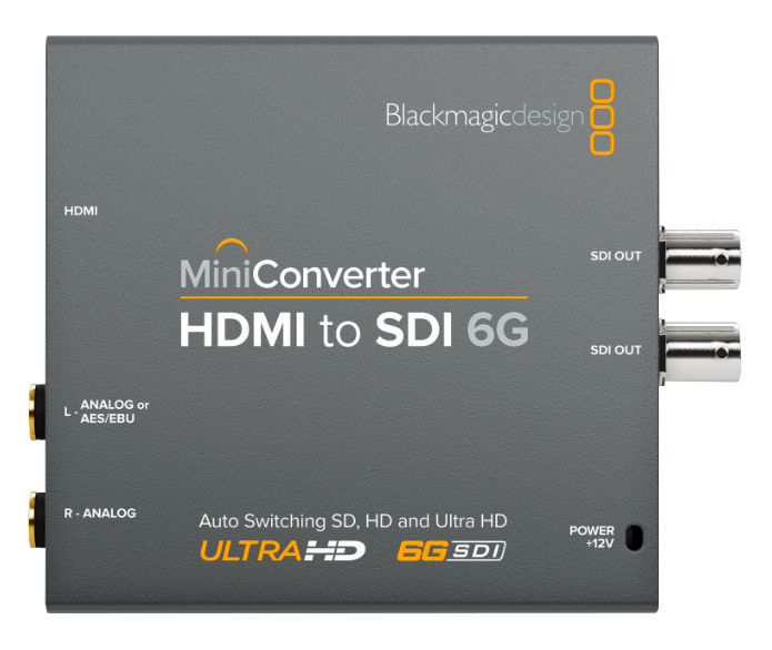Blackmagic Mini Converter - HDMI to SDI 6G