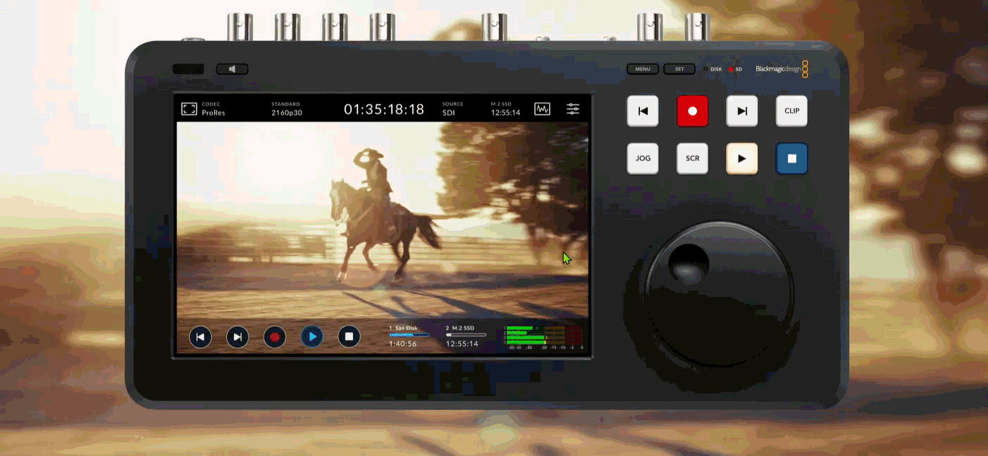 Blackmagic HyperDeck Shuttle 4K Pro 2TB