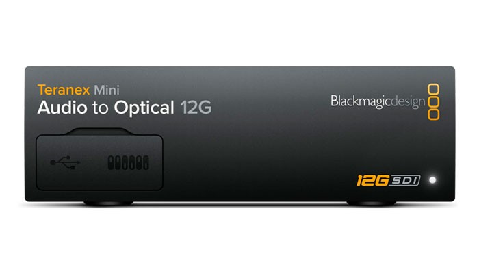 Blackmagic Teranex Mini - Audio to Optical 12G