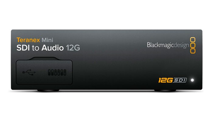 Blackmagic Teranex Mini - SDI to Audio 12G