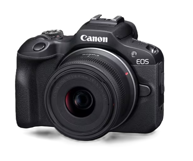 Canon Câmara EOS R100 + RF-S 18 – 45mm IS STM