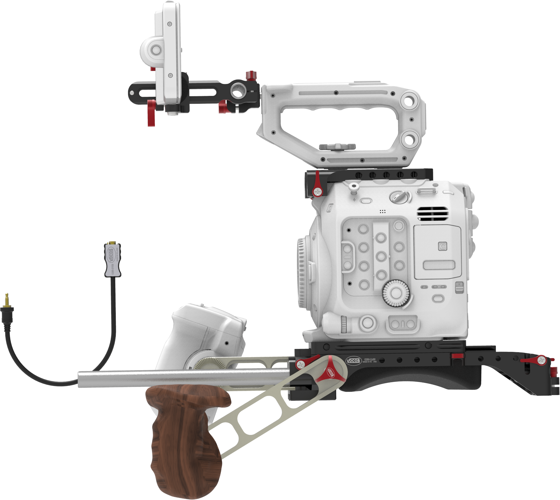 Vocas Production kit for Canon EOS C500 MKII / C300 MKIII