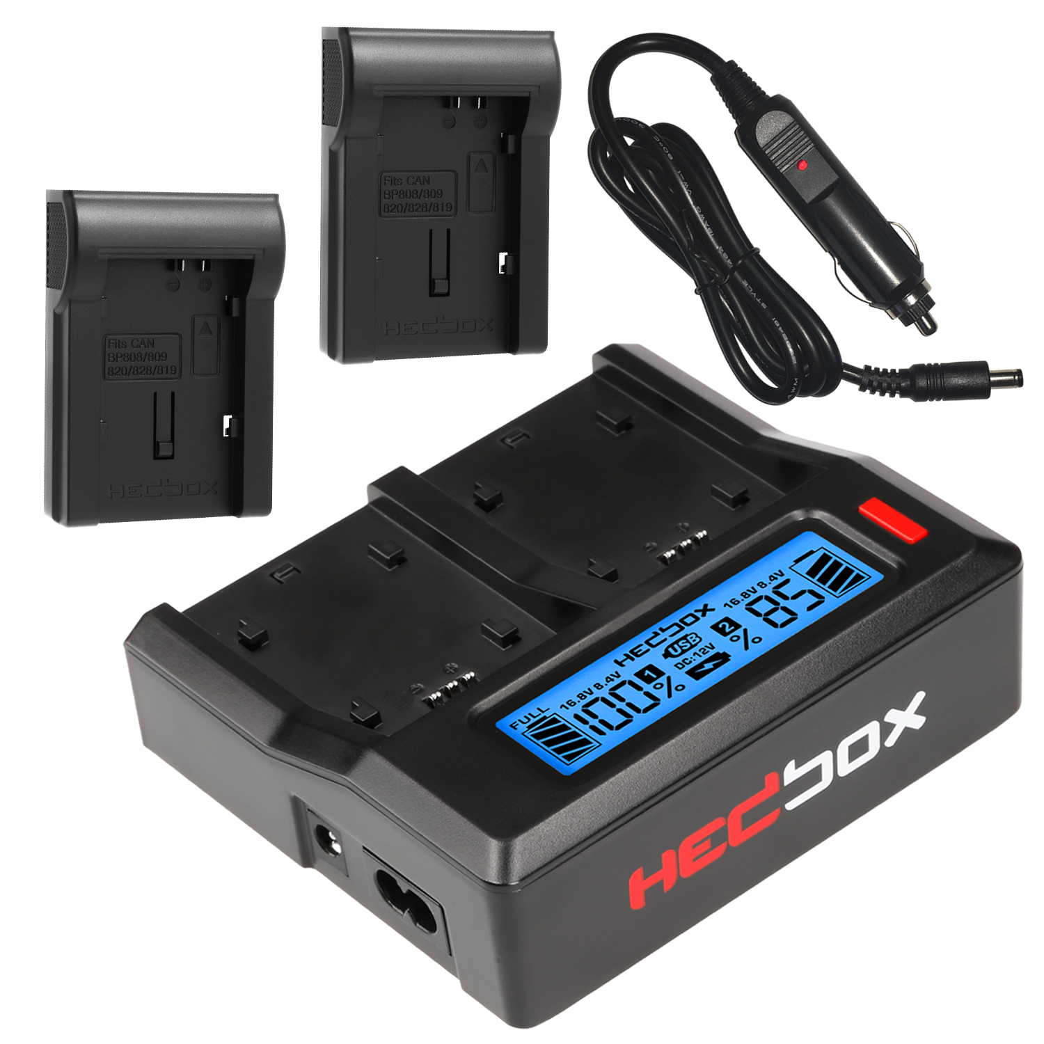 Hedbox RP-DC50-BP808  - Including 2x Canon plate