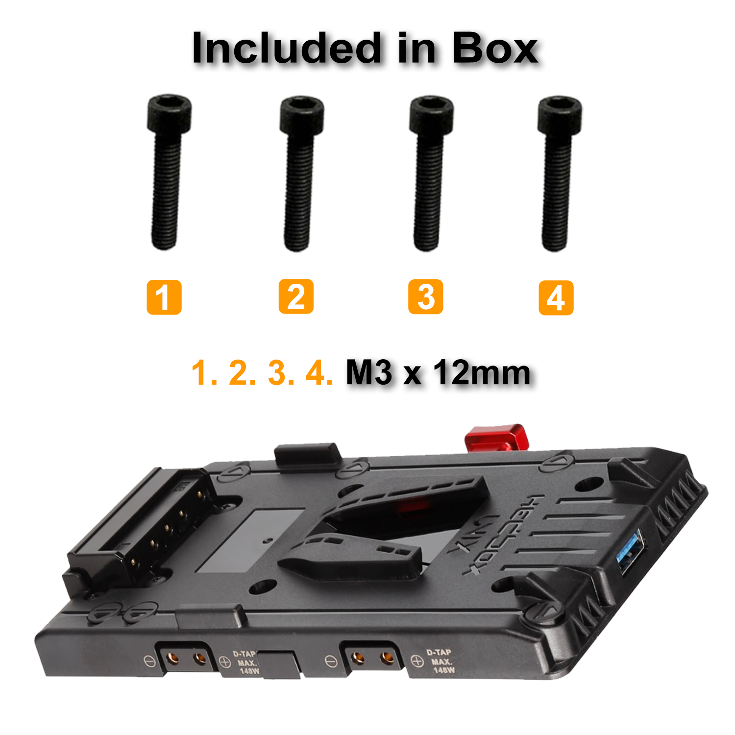 Hedbox UNIX-FW50 - Power Adaptor Plate