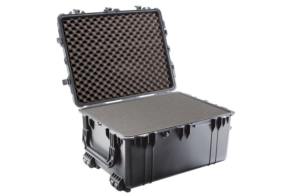 Pelicase 1630 - Caixa Grande de Transporte com Espuma (Troley)