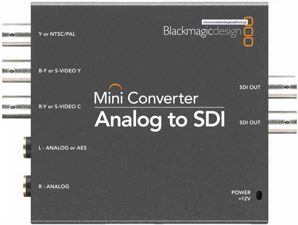 Blackmagic Mini Converter - Analog to SDI 2