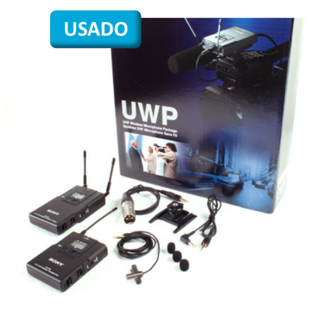 Sony UHF Bodypack Transmitter & Portable Diversity Tuner