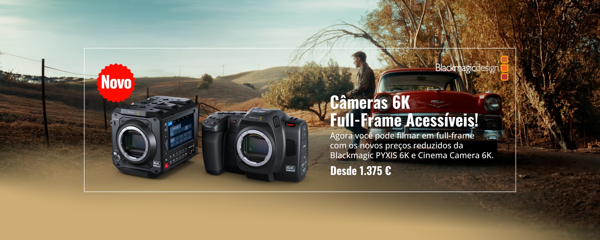 Blackmagic PYXIS 6K EF