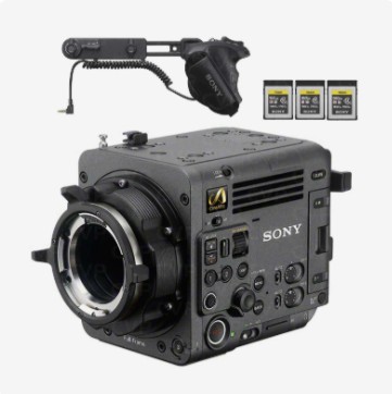 Sony BURANO, GP-VR100 grip + 3x CEBG960T memory cards