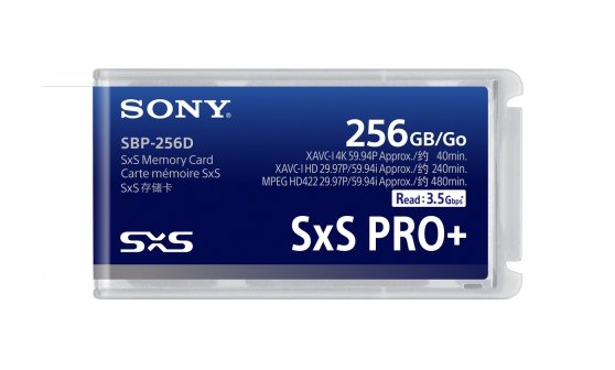 SONY SBP-256E Cartão SxS de 256Gb