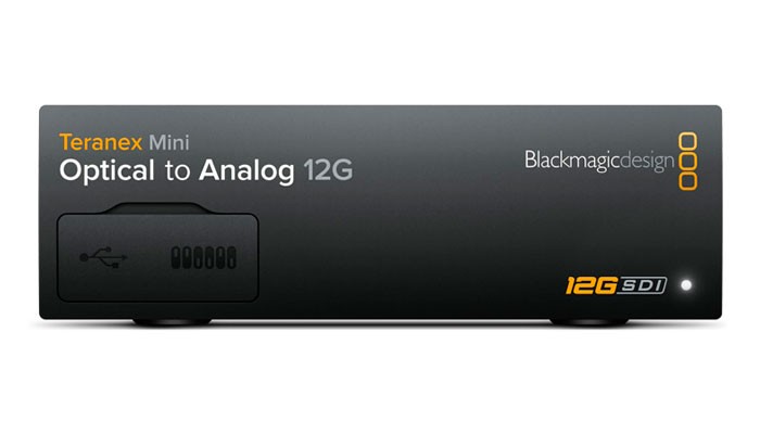 Blackmagic Teranex Mini - Optical to Analog 12G