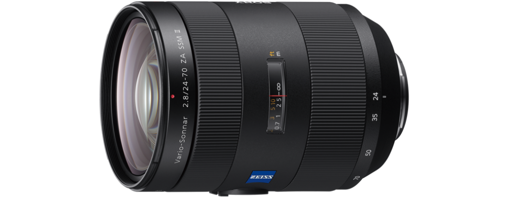 Sony Objetiva Vario-Sonnar® T* 24-70 mm F2.8 ZA SSM II