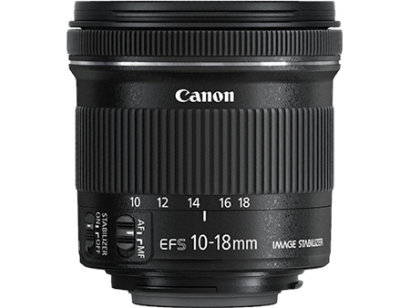 Canon EF-S 10-18 F/4.5-5.6 IS STM