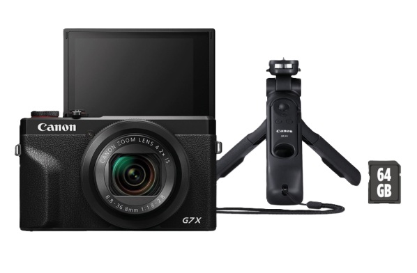 Canon POWERSHOT G7 X MK III BK VLOGGER KIT (Black)