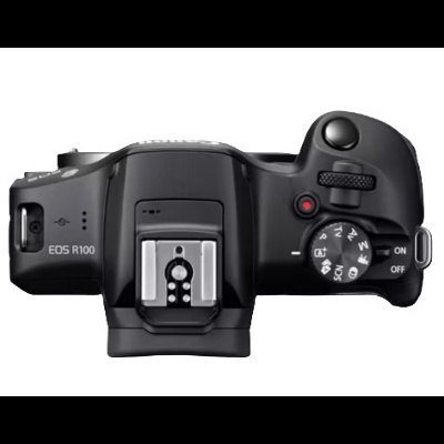 Canon Câmara EOS R100 + RF-S 18 – 45mm IS STM + RF-S 55-210mm F5-7.1 IS STM