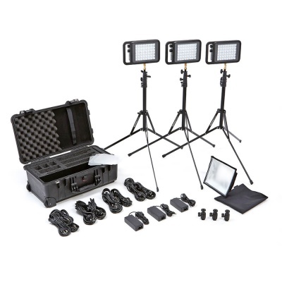 Litepanels Lykos+ BiColor Flight Kit