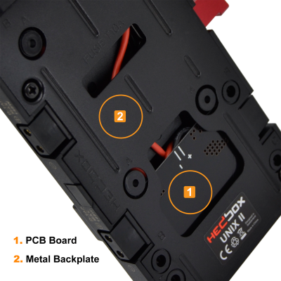 Hedbox UNIX-0B - Power Adaptor Plate