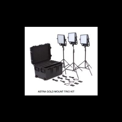 Litepanels Astra 6X  Traveler Trio Gold Mount Kit