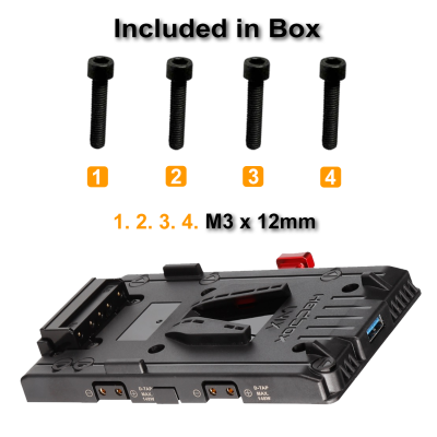 Hedbox UNIX-LPE6 - Power Adaptor Plate