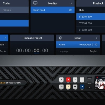 Blackmagic HyperDeck ISO Recorder 100G