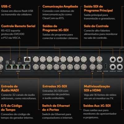 Blackmagic ATEM Television Studio 4K8
