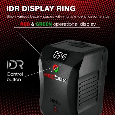 Hedbox NINA-L - Mini GOLD-Mount SMART Battery 150W