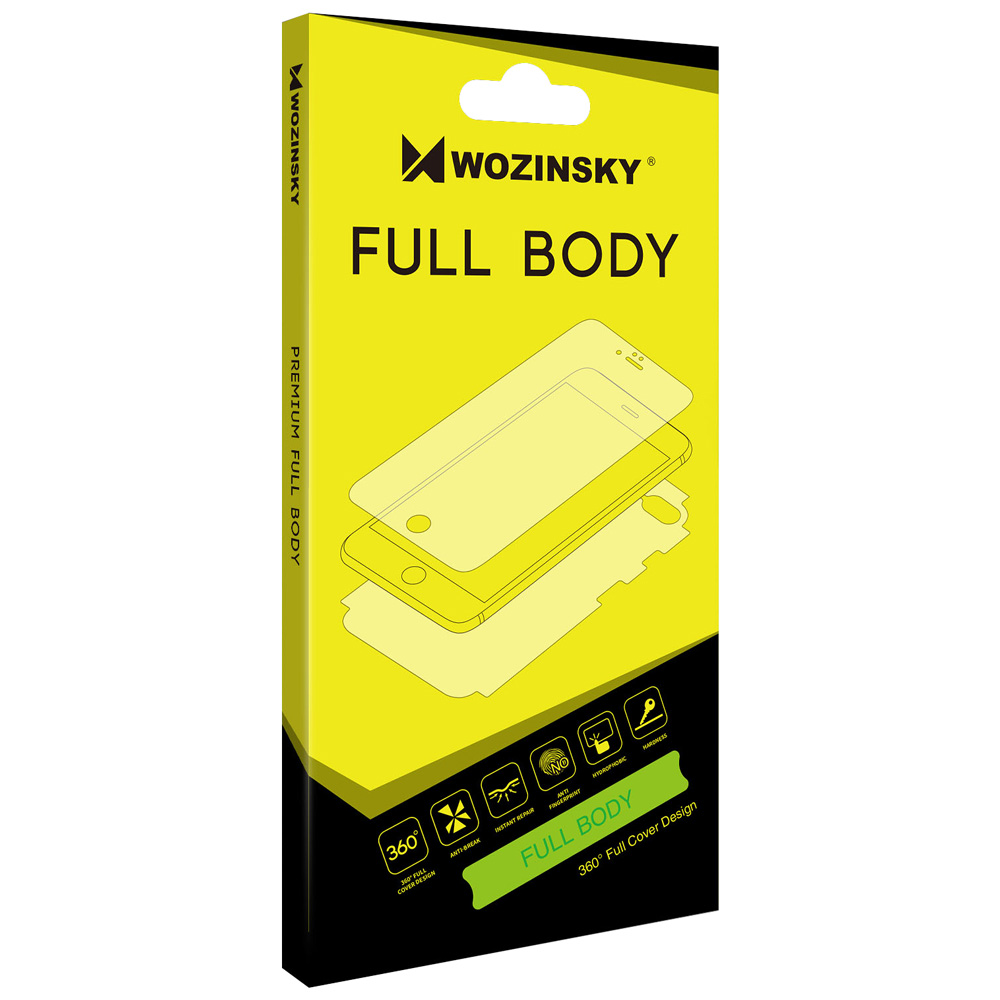 Películas de Protecção Self-Repair 360º Full Body Apple Watch Series 3 - 38mm Embalagem de película protetora full body para telemóveis da marca WOZINSKY