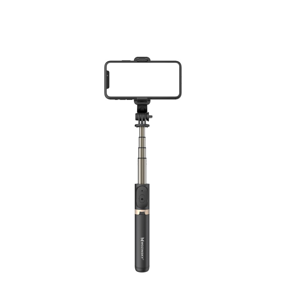 Selfie Stick + Tripod com comando (amovível) HD+ Wozinsky Bastonete de selfie com suporte para telefone e botão
