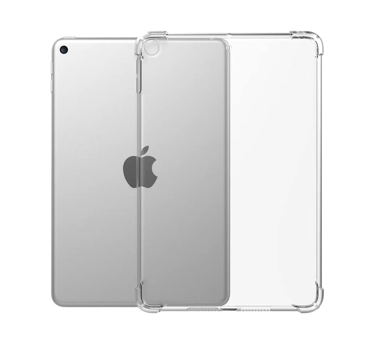 Capa Silicone Anti-Shock 100% Transparente para iPad 10.2" Capa transparente para tablet Apple