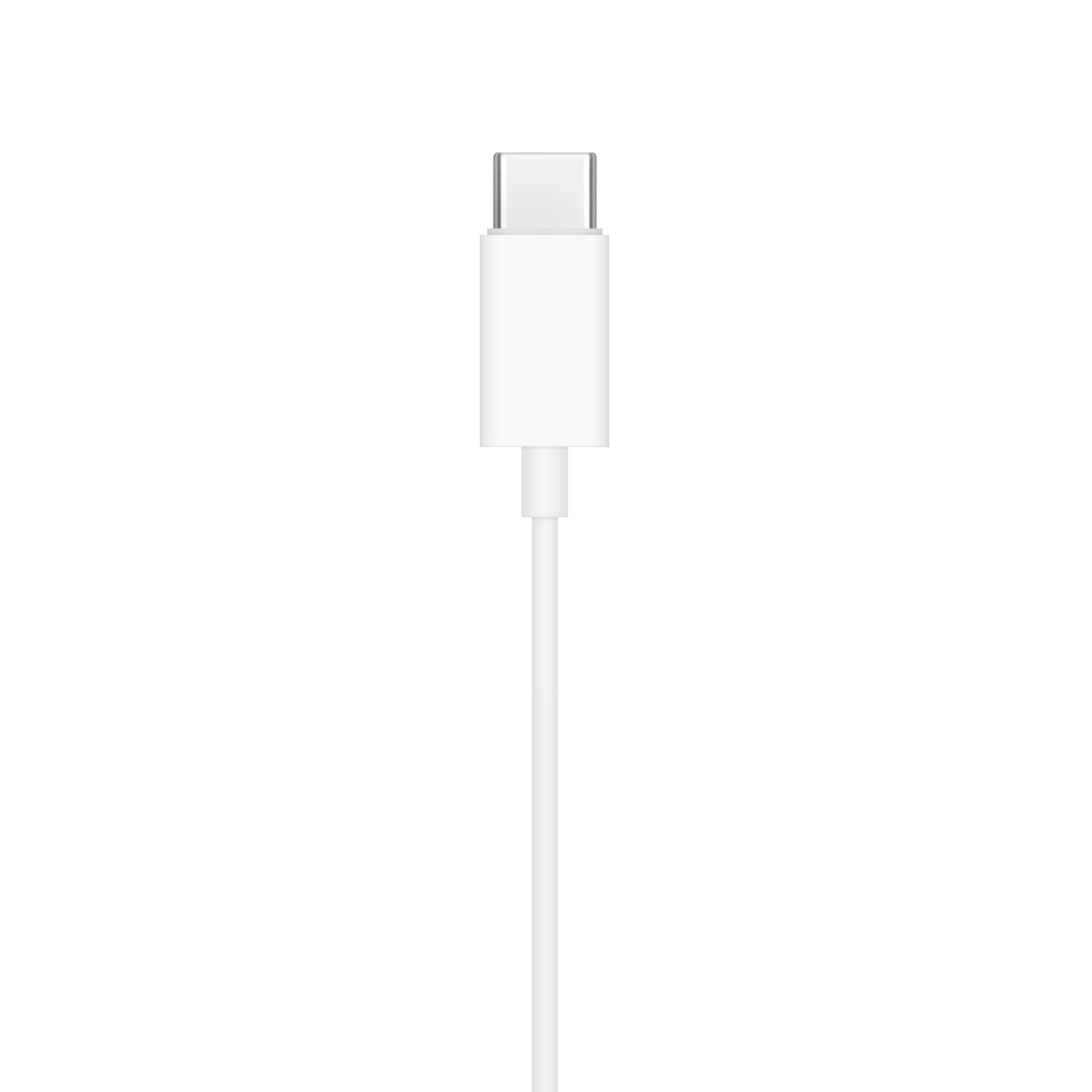 Auscultadores Apple EarPods (USB-C) Cabo USB tipo C branco com conector metálico