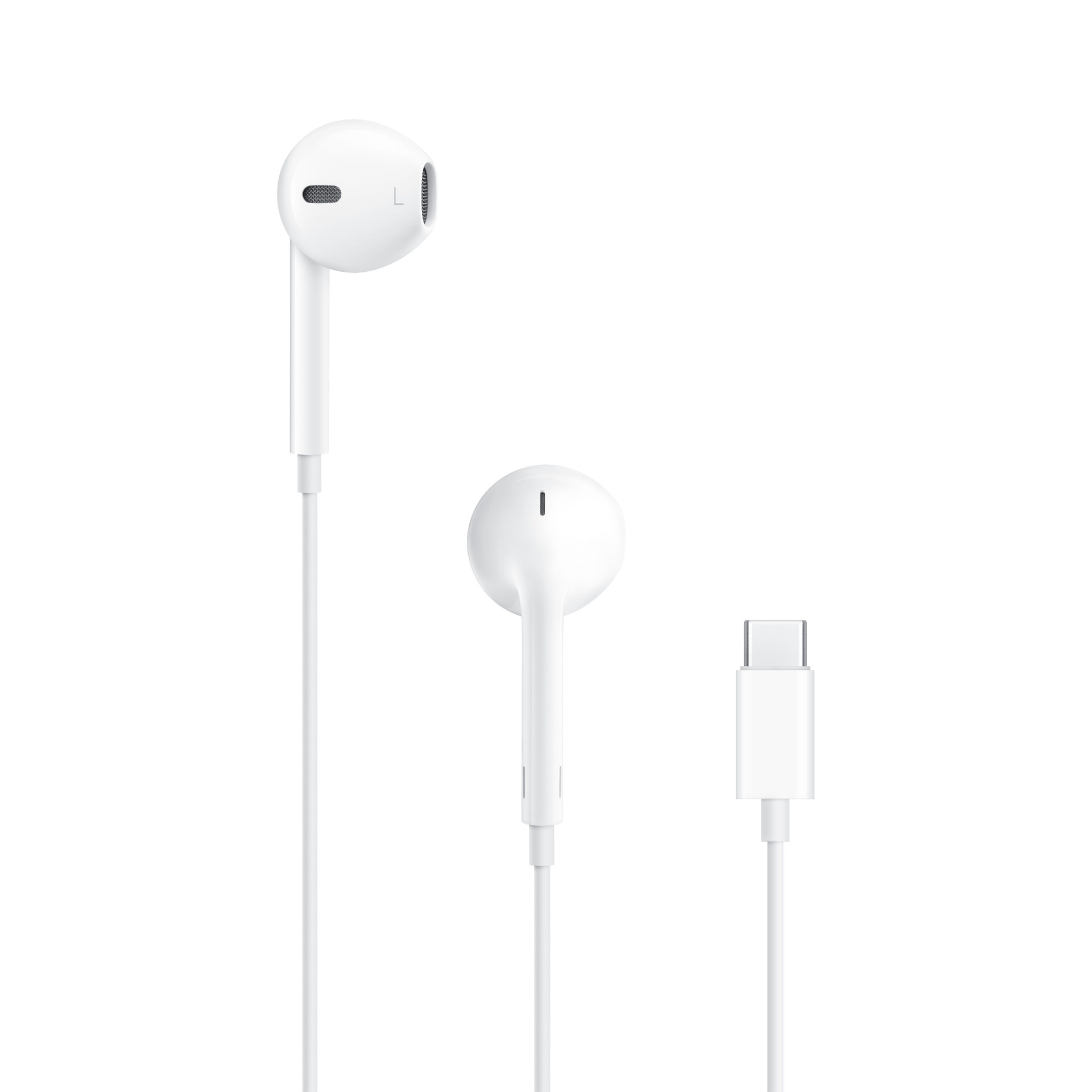 Auscultadores Apple EarPods (USB-C) Auriculares brancos com cabo USB-C
