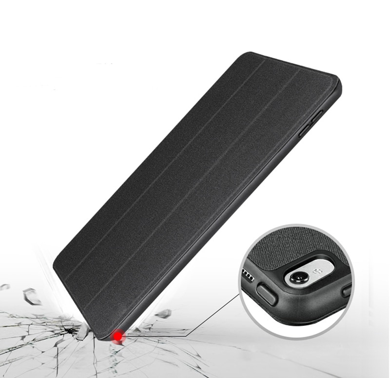 Capa Ringke Smart Case para iPad Pro 9.7'' Capa protetora preta para smartphone com textura granulada e recorte para câmara