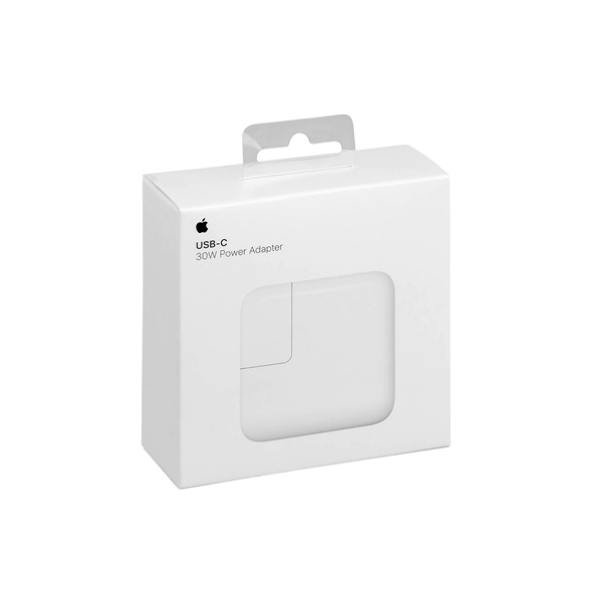 Carregador / Adaptador de corrente Apple USB-C de 30W Adaptador de energia USB-C da Apple 30W em embalagem branca