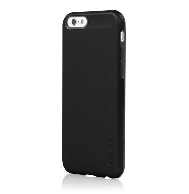 iPhone 6/6S Capa Alumínio Ultra-Fina INCIPIO Capa preta para smartphone da Incipio com recortes para botões e câmara