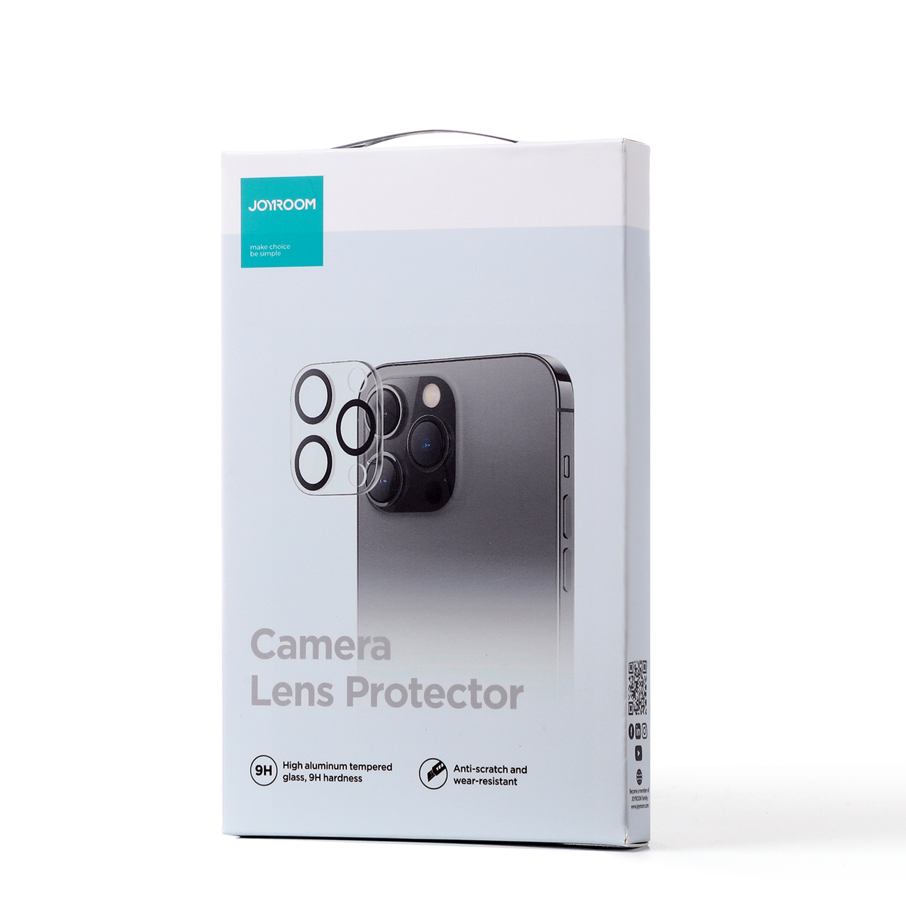 Película de Protecção de Câmara Traseira Joyroom Lens Protector para iPhone 14/14 Plus Embalagem do protetor de lentes de câmara JOYROOM para telemóvel