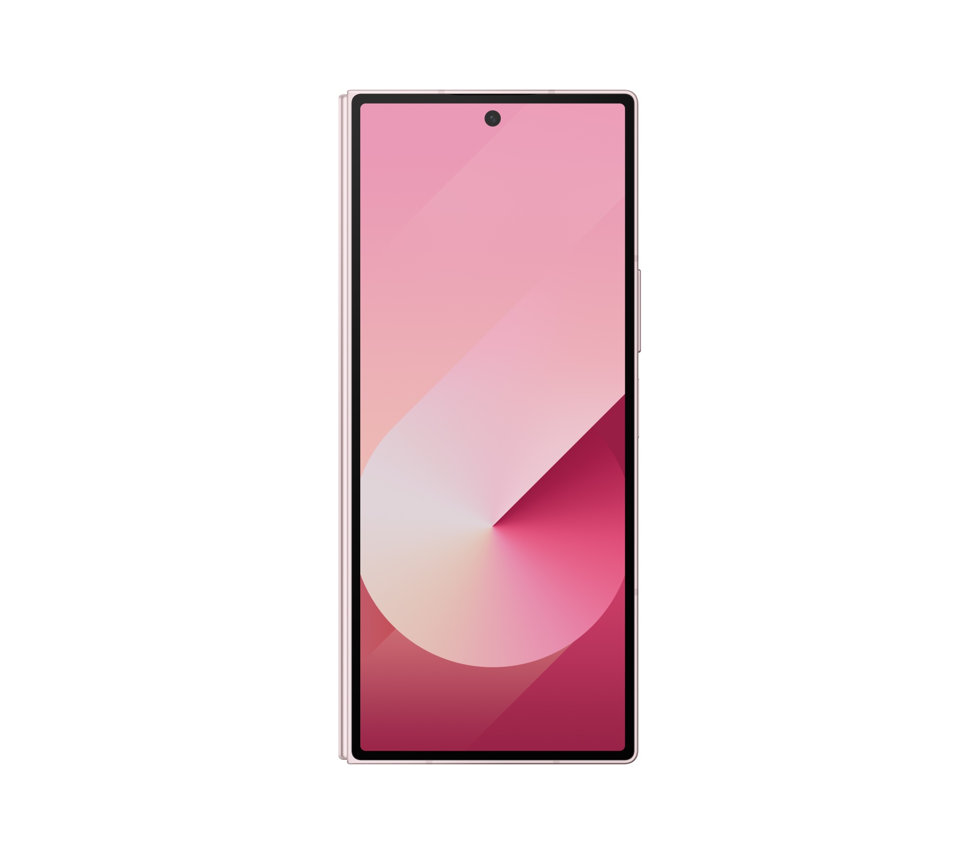 Samsung Galaxy Z Fold 6 12GB/512GB - Pink Smartphone rosa com ecrã frontal e furo central para câmera