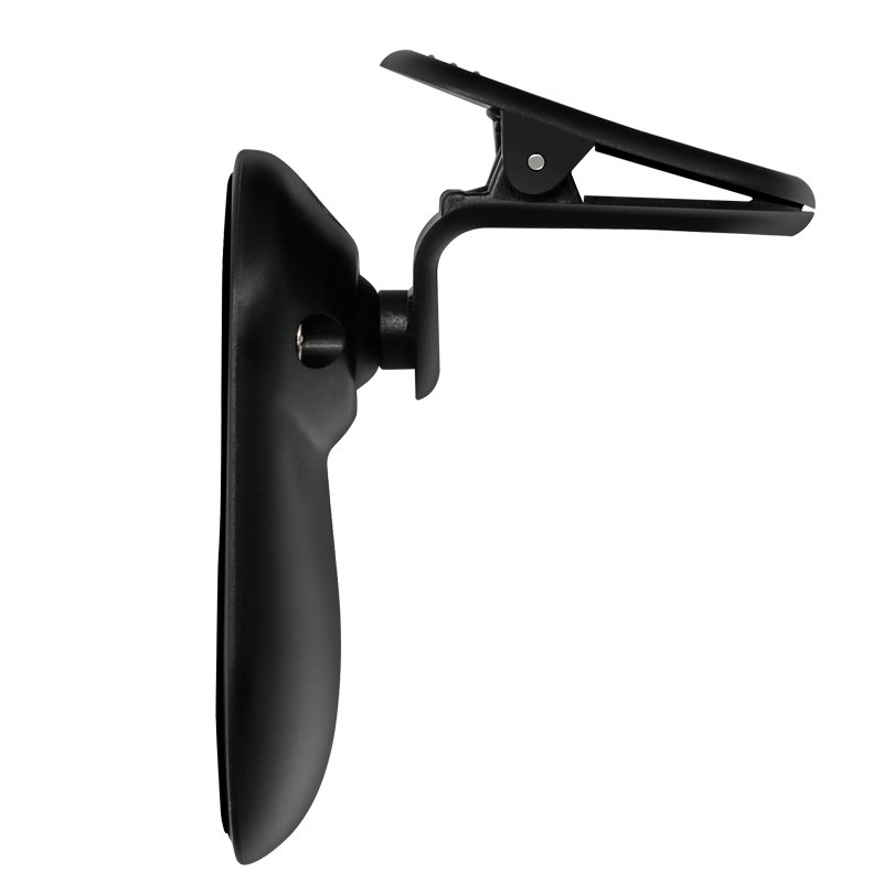 Suporte Magnético 360º Mini Bracket Wozinsky para automóvel Gancho ou suporte em plástico preto com grampo fixador