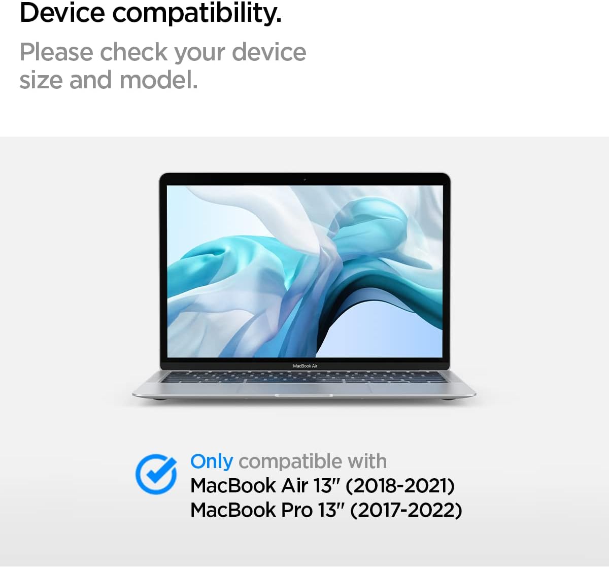 Película de Vidro Temperado Spigen Glass Full Coverage para MacBook Air / Pro MacBook Air 13