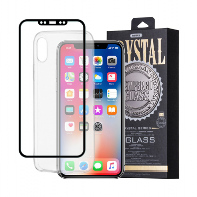 Protetor de ecrã com packaging de vidro temperado para smartphone