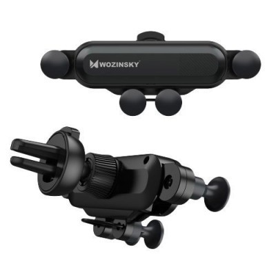 Suporte de telemóvel para carro preto da marca WOZINSKY
