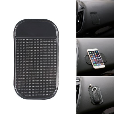 Tapete antiderrapante preto para painel de carro