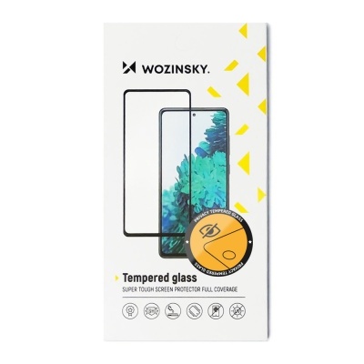 Embalagem de película de vidro temperado para smartphone da marca Wozinsky