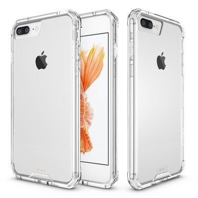 Telemóveis Apple iPhone com capa protetora transparente