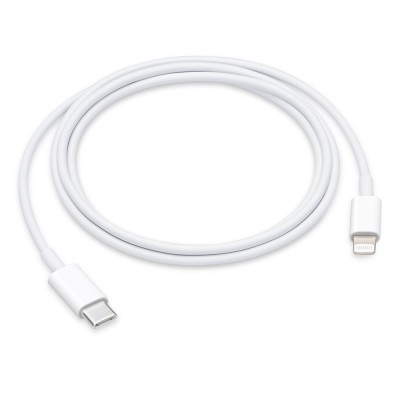 Cabo USB-C para Lightning branco