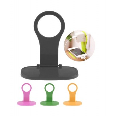 Suporte para carregador de parede colorido em silicone