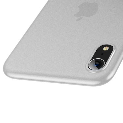 Telemóvel Apple cinza prateado com câmara traseira e logótipo da Apple