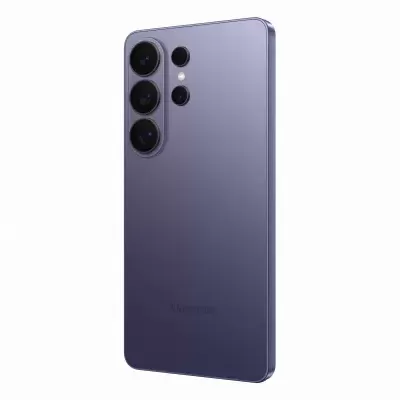 Smartphone Samsung roxo fosco com quatro câmaras traseiras