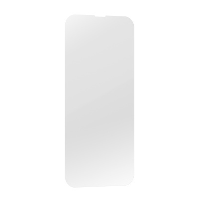 Protetor de ecrã transparente com recorte no topo